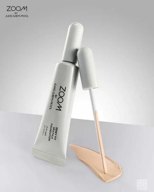 Zoom by Jung Saem Mool x DAISO Dewy Fit Spatula Foundation