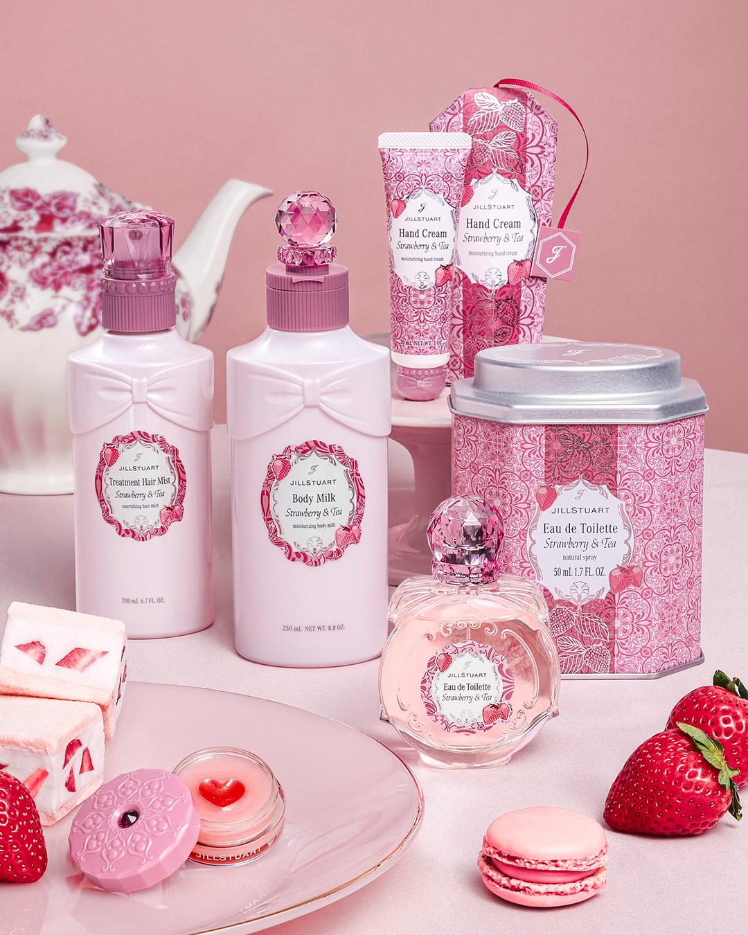 JILL STUART「Strawberry & Tea」情人節限定