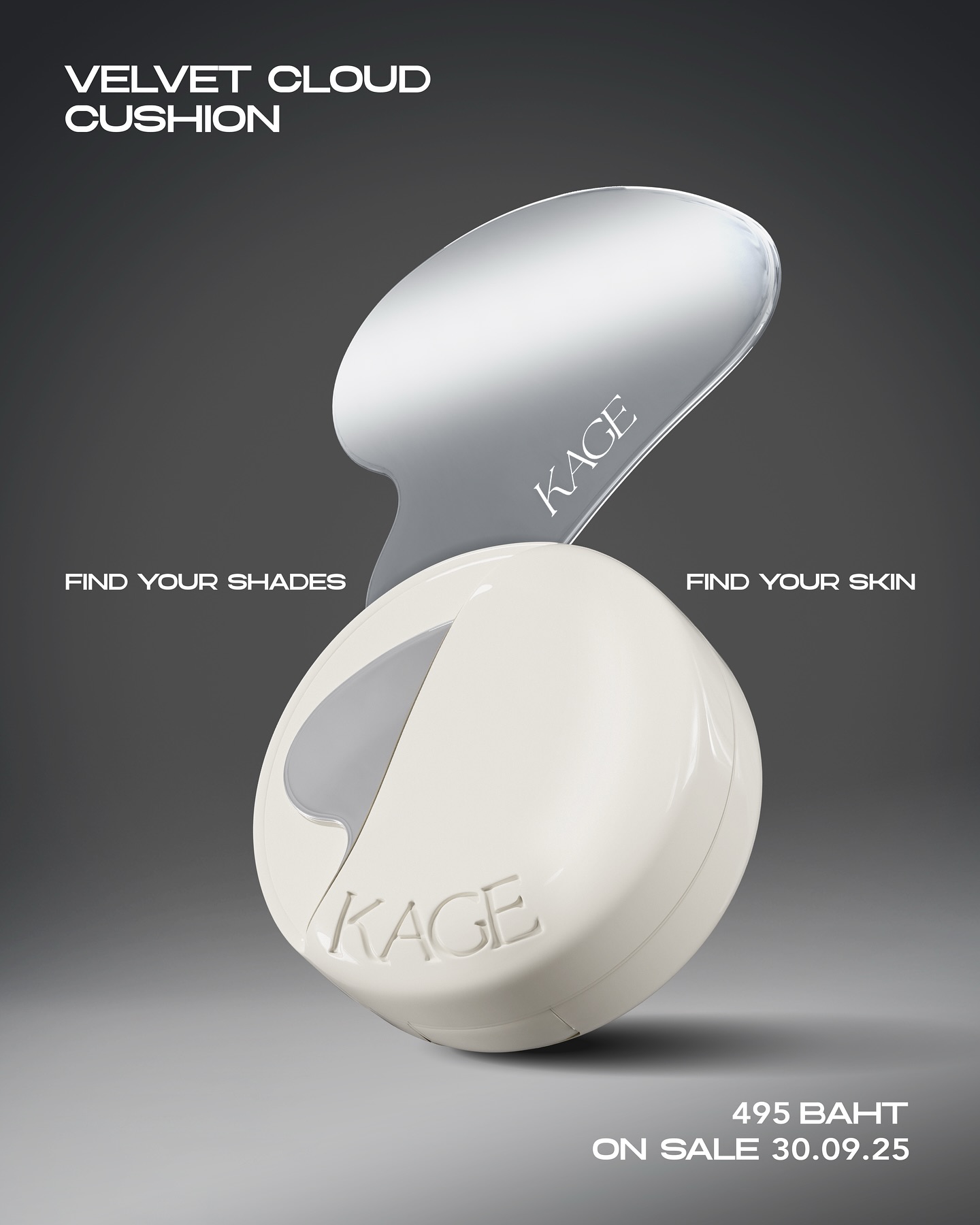 KAGE Velvet Cloud Cushion