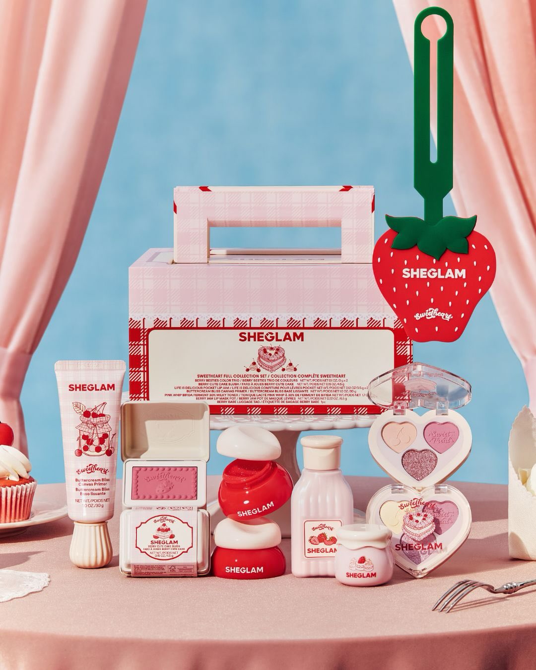 SHEGLAM「Sweetheart」甜心全系列