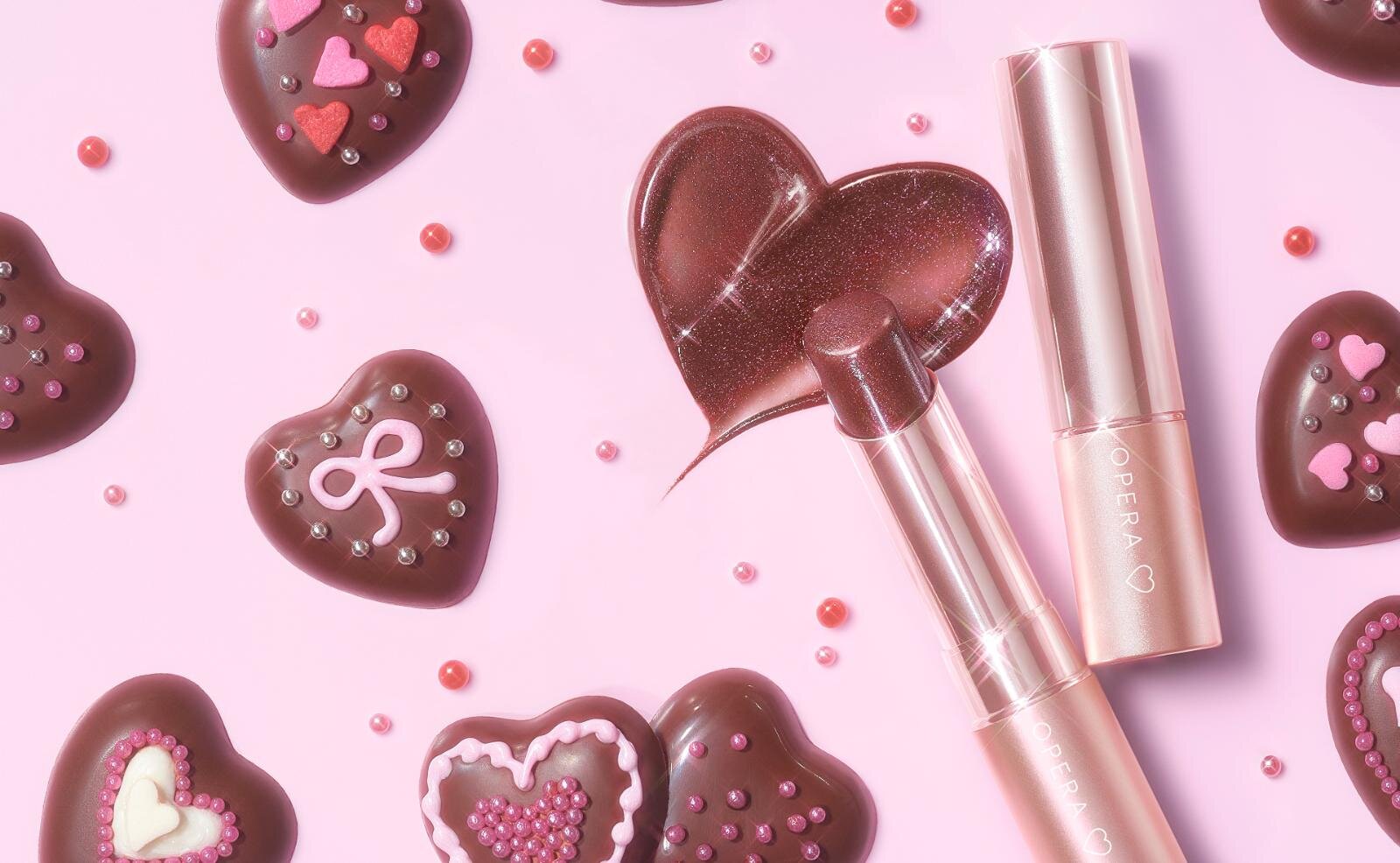 OPERA情人節限定巧克力唇彩Glow Lip Tint「Cacao Fraise」