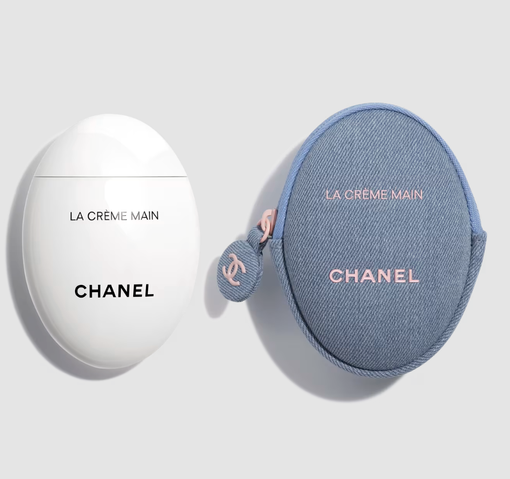 CHANEL LA CRÈME MAIN牛仔刺繡護手霜