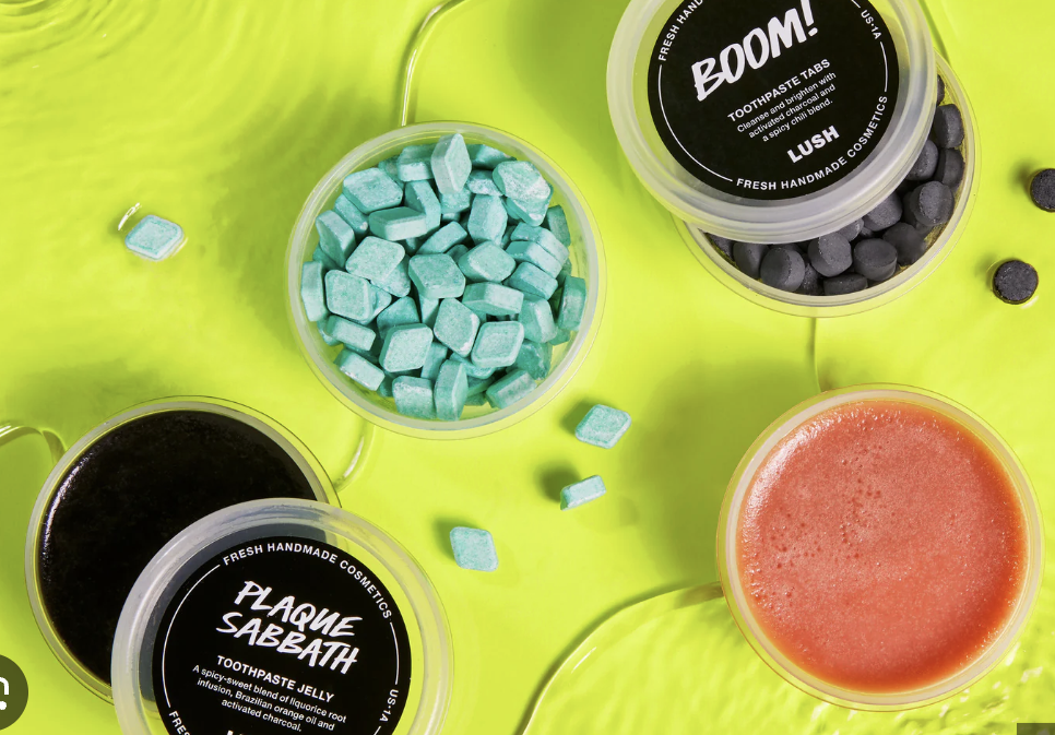 LUSH 親親愛人/薄荷漱口粒