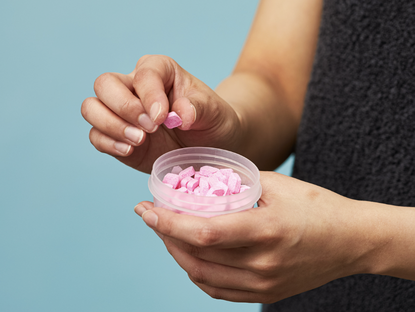 LUSH 親親愛人/薄荷漱口粒