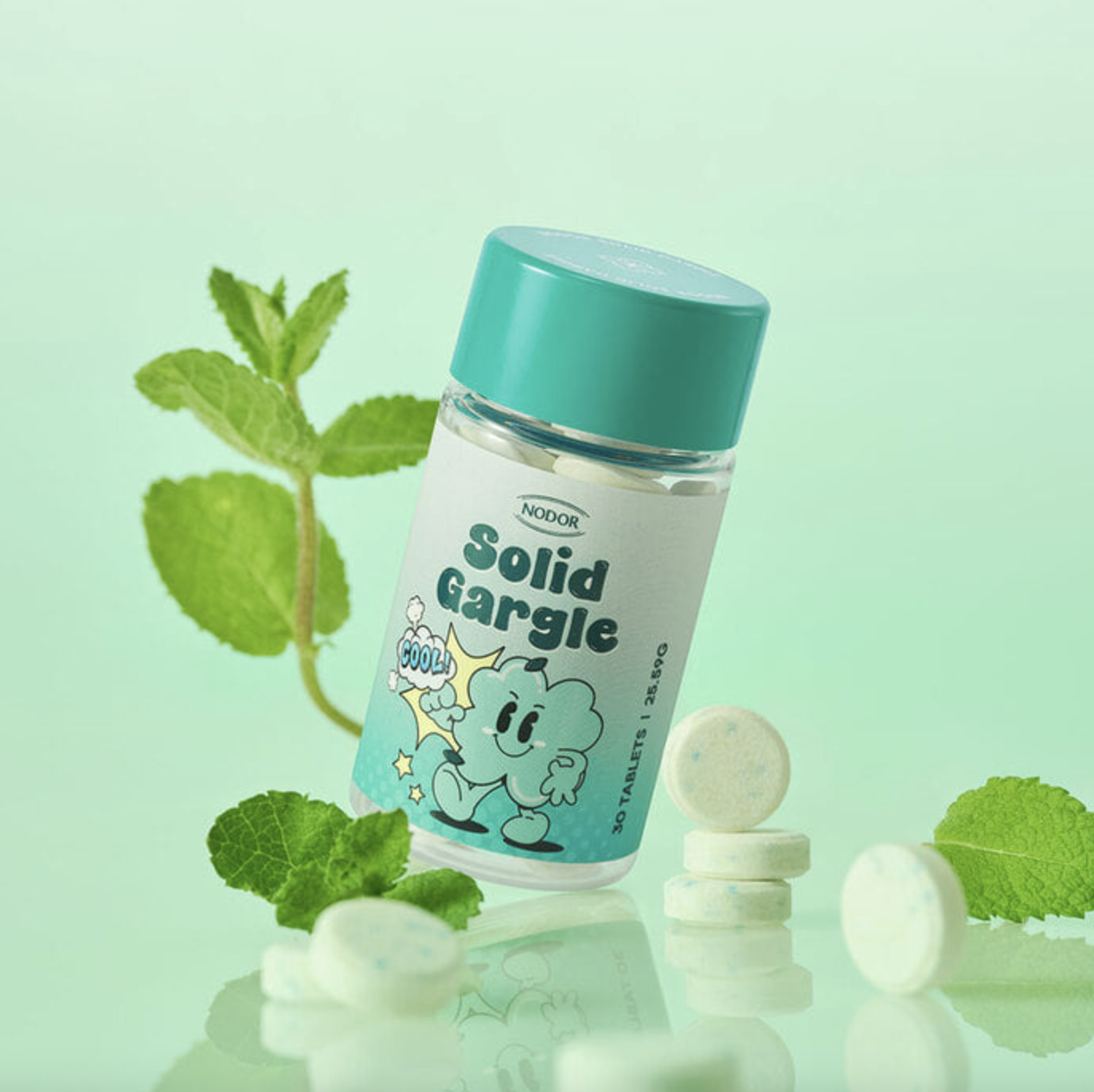 nodor 固體漱口片