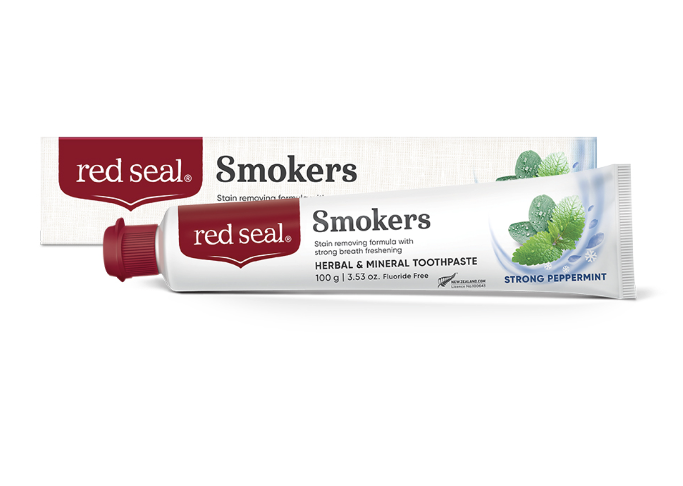 Red Seal 紅印 冷光鑽白牙膏