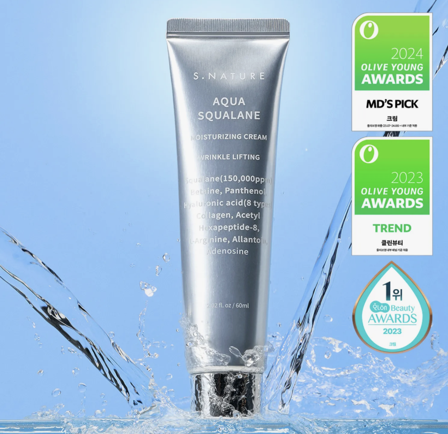 S.Nature Aqua Squalane保濕霜