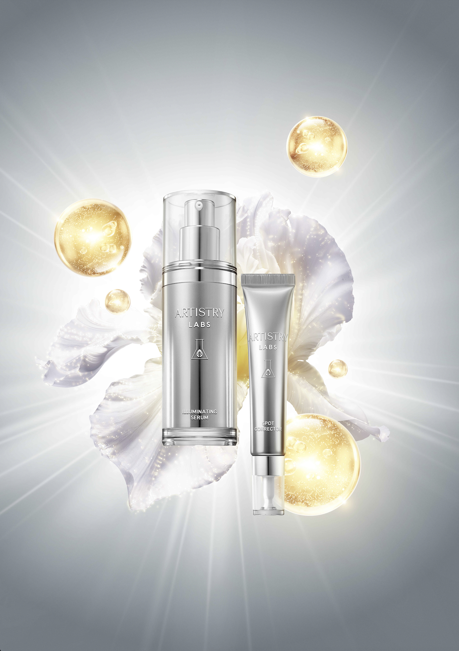 雅姿全新淡斑精華組合首次添加美白科學成分胞苷，比世界領先的美白活性成分強效40%⁵。