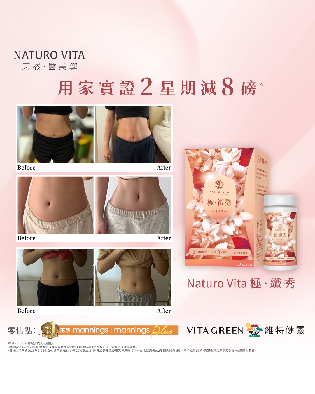 真實用家大讚「極 · 纖秀 S-Fit」減脂效果超強。
