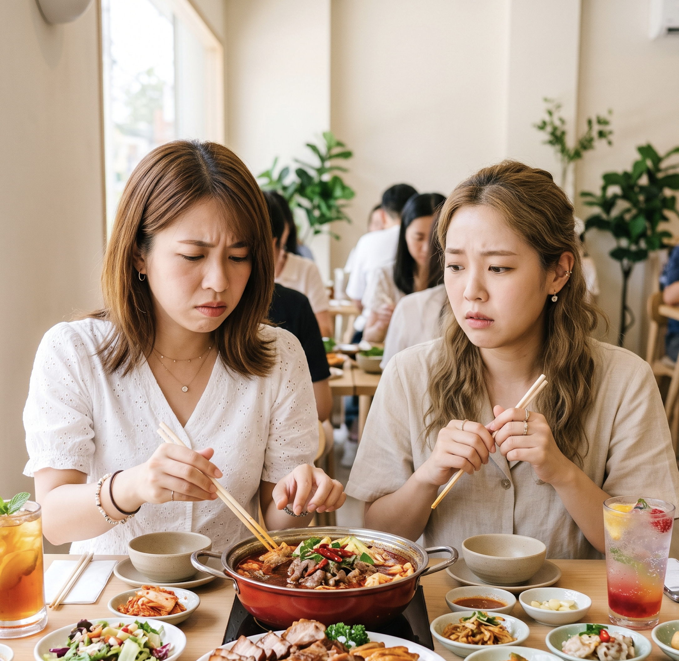 面對美食誘惑，不少女生都極度矛盾，想維持好身形，餐餐都要計盡卡路里。