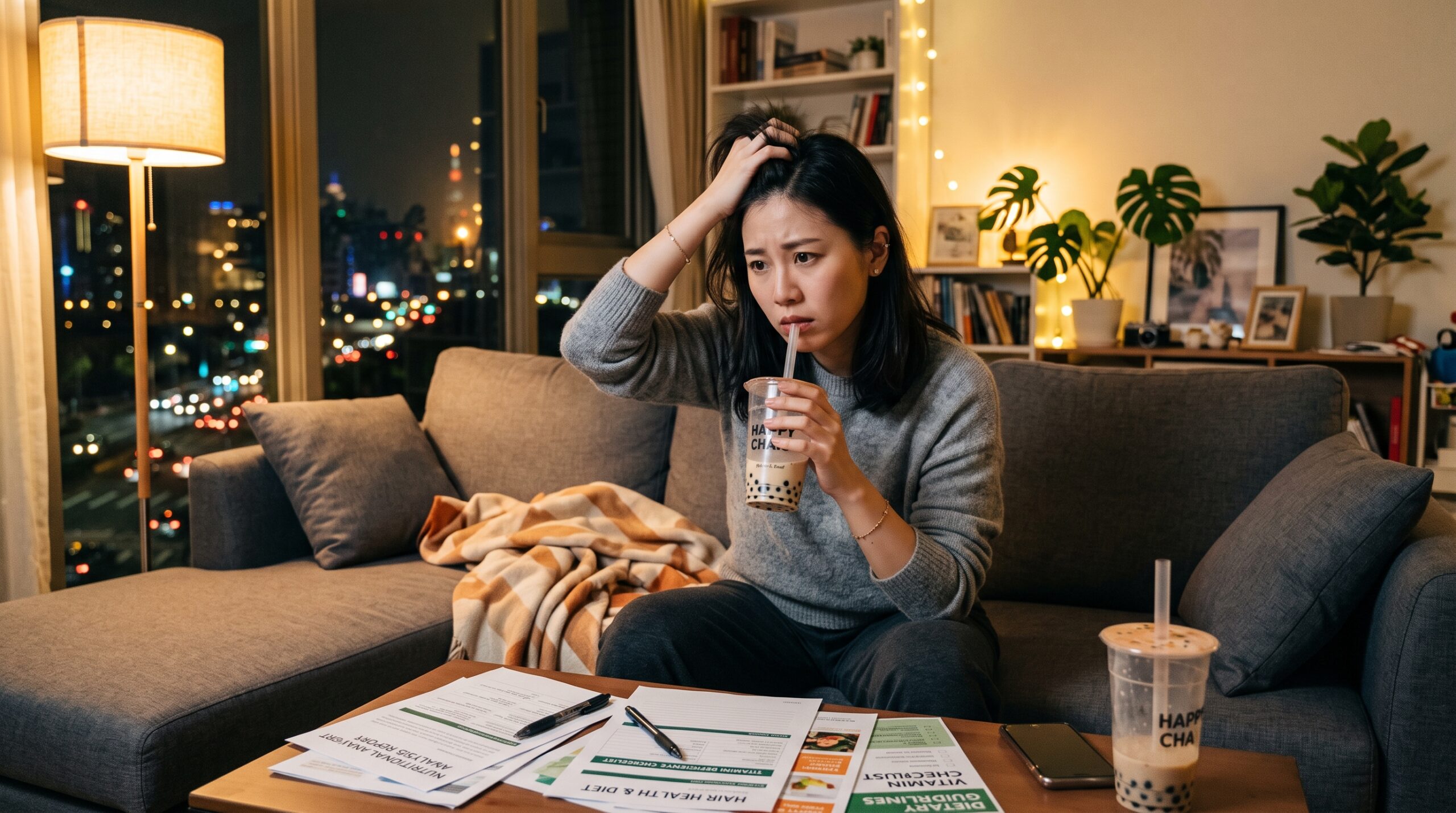 《Food Science and Human Wellness》*研究指出高糖飲食會影響毛囊運作；想要拯救髮量，先從調理內在開始。