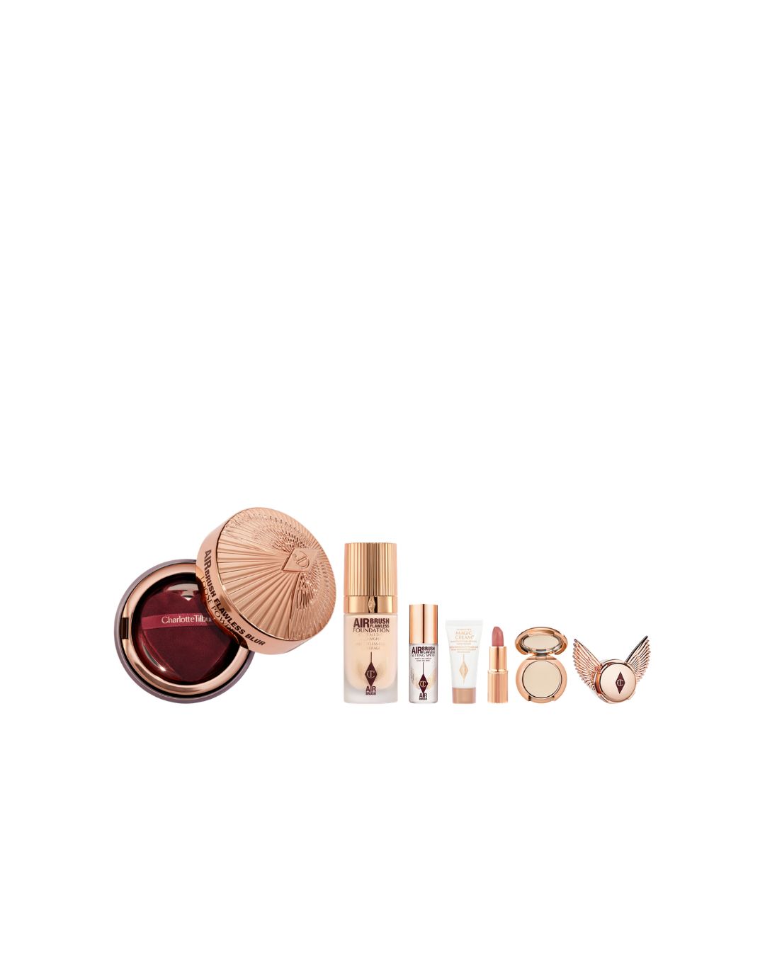 銅鑼灣店10月25日限定套裝Charlotte Tilbury輕盈磨皮底妝套裝HK$950（價值HK$1,392）