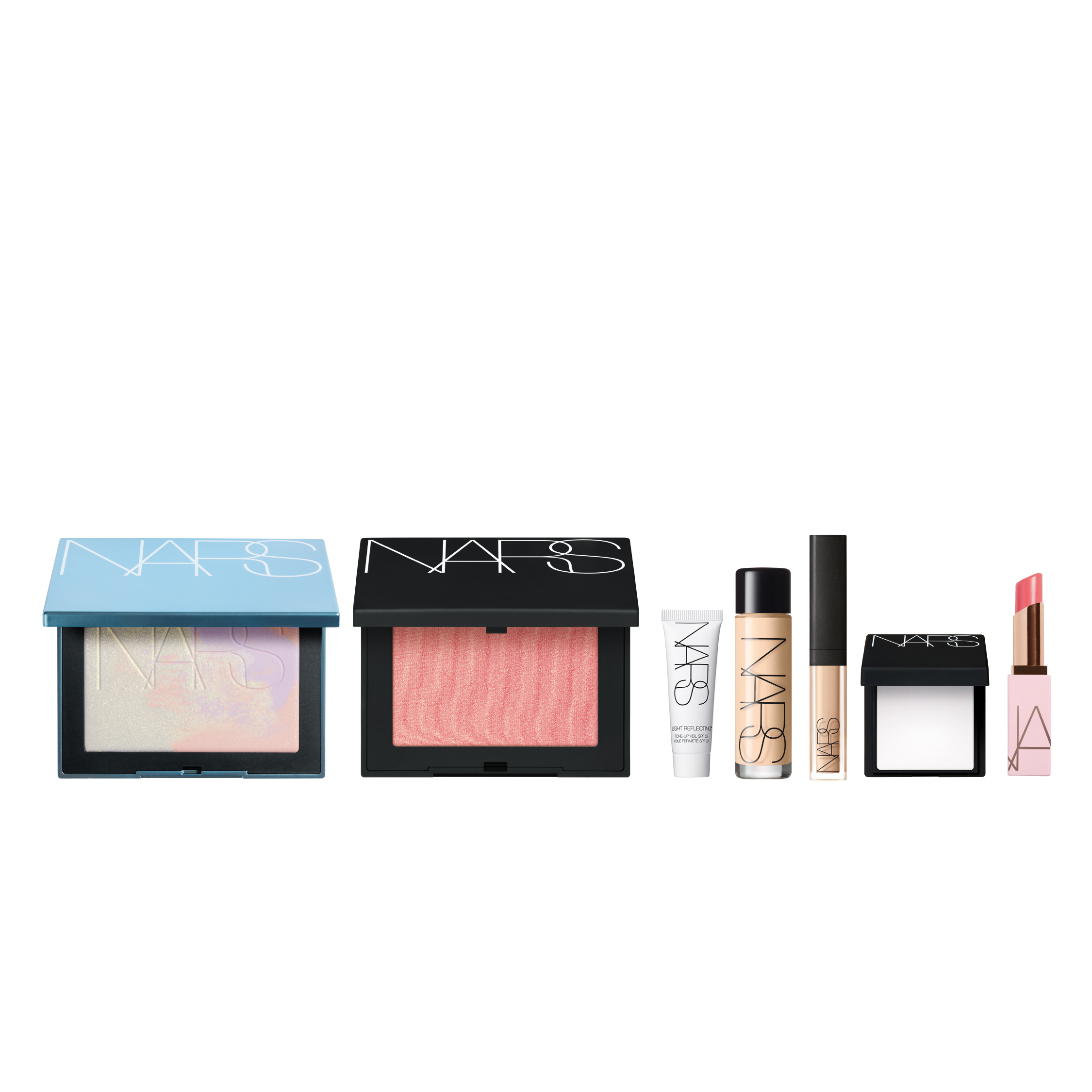 10.25 啟德店限定套裝 - NARS [節日限量版]原生光定妝胭脂套裝 優惠價HK$720−750(價值HK$1,242-1,272) 